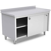 Resim Empero EMP.DLPA.60200 Dolaplı Çalışma Tezgahı Ara Raflı 200x60x85 CM 