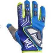 Resim WLF RACING MX ELDİVEN MAVİ YEŞİL SH-06-6052-MY (M BEDEN) 