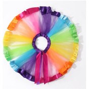 Resim Sarı Kız Bebekler Ve Küçük Çocuklar İçin Bebek Etek, Bebek, Tül Giydirme Payetler Sarı 