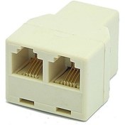 Resim 2'Li Rj-11 Telefon Hat Dağıtıcı Çoklayıcı 