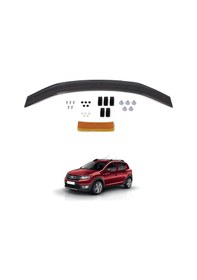 Resim Dacia Sandero Kaput Rüzgarlığı - Koruyucu 2012 Ve Sonrası 