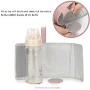 Resim Novahub Mufunye Taşınabilir Biberon Isıtıcı - 3 Seviyeli Sıcaklık, Gece Ve Seyahat İçin Pembe, Pratik Ve Kolay Kullanım Pembe 