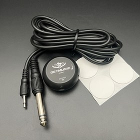 Resim GETMusic Transducer Akustik Gitar Pickup Piezo Contact Mikrofon Kalimba, Viyol, Ukulele, Mandolin, Banjo, Çello için - Siyah Plastik, Şarj Edilmemiş, Klasik ve Dünya Müziği için İdeal, Klasik Müzik Geliştirme, Şık Transducer Tasarımı, Şarj Edilmemiş Pickup 