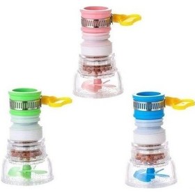 Resim Periboia Oynar Başlıklı Pervaneli Taşlı Musluk Başlığı 