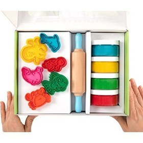 Resim ChildGen Deniz Canlıları Doğal Oyun Hamurları Premium Kutu Set 