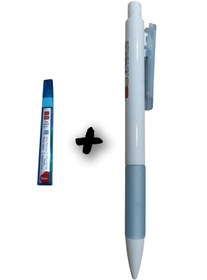 Resim Mikro O.7 Kalem + 0.7 Esnek Kalem Ucu Pastel Mavi 