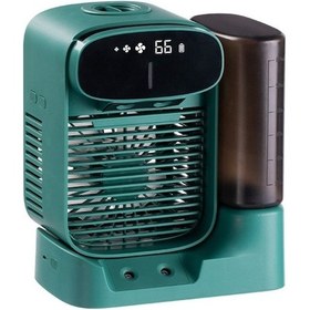 Resim Klima Usb Hava Soğutucu 2400 Mah Su Soğutmalı Yeşil D74xcc Yeşil 