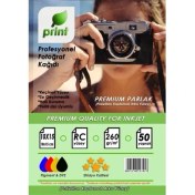 Resim Print Epson L810 Fotoğraf Kağıdı Premium Parlak 10X15 cm 50 Yaprak 