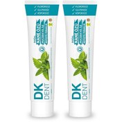 Resim Dermokil Dk Dent Nane Özlü Diş Macunu 2 x 75 ML 
