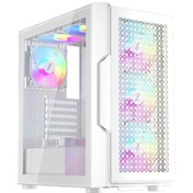 Resim 1st Player Trılobıte T7 Beyaz 650w 80+ Argb 4x12cm Fan Temperli Cam Mesh Usb 3.0 Atx Kasa 