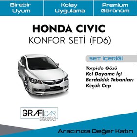Resim Honda Civic Fd6 Konfor Seti -Araç Içi Ses Kumaş Kaplama 