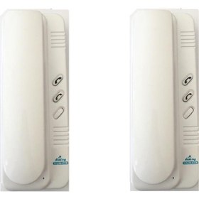 Resim Kumel 2'li Telediafon Adaptörsüz Telefon Sistemi 