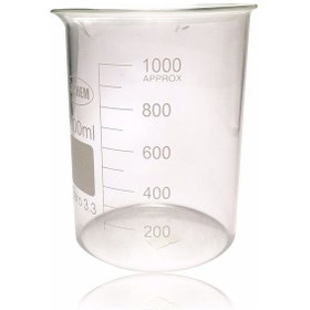 Resim Isotherm Beher Cam Kısa Form 2000 ML 