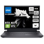 Resim Dell G16 7630 I9-13900HX 32-Gbddr5 2 Tbssd RTX4070 (8 Gb) Qhd+ 16" 240Hz Windows 10 Pro Taşınabilir Bilgisayar G76302401024UHMF54 