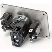 Resim Hightower 12v 3ü 1 Arada Motor Çalıştırma Düğmeli Kontak Paneli Seti Aküsüz 