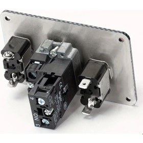 Resim Hightower 12v 3ü 1 Arada Motor Çalıştırma Düğmeli Kontak Paneli Seti Aküsüz 