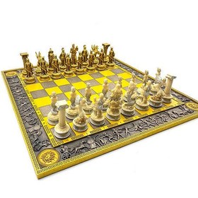 Resim Antik Yunan Mitolojisi Karakterli Büyük Satranç Takımı 