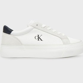 Resim Calvin Klein Bayan Ayakkabı Yw0yw01896 01w Beyaz-siyah Beyaz-siyah 