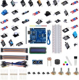 Resim Arduino Emes Robotik 161 Parça Robotik Kodlama 37li Sensör Setli Mega Set 