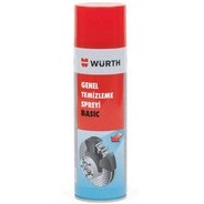 Resim Würth 500 Ml. Basic Genel Temizleme Spreyi (24 Adet) (KUTU-WÜRTH.0890 108 737) 