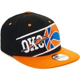 Resim Berellini Oklahoma City Hip-hop Şapka Özel Kolleksiyon Siyah - Turuncu 