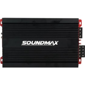 Resim Soundmax SX-N500.4 Ab Class 4kanal Oto Amfi Anfi 4 Ohm 4X90W Rms 2 Ohm 4CH×125W 