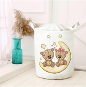 Resim Empressco Çok Renkli Katlanabilir Oyuncak ve Çamaşır Saklama Kutusu, Piknik Sepeti 