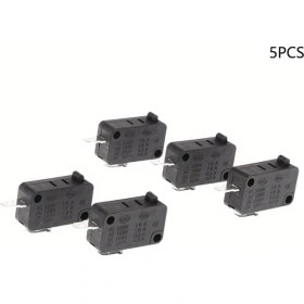 Resim Globalbloom 5 Adet Kw1 103 Mikrodalga Fırın Kapı Anahtarı Çamaşır Makinesi Pilavcı 16a 250v 