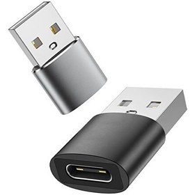 Resim USB A To Type-C 3.1 OTG Çevirici Dönüştürücü Adaptör 
