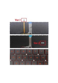 Resim Msı Wf75 10tk Klavye V1 Işıklı Kırmızı 