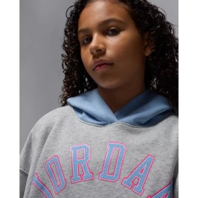 Resim Nıke Jordan Jdg Blue Jeans & Blıng Po Hoody Kız Çocuk Sweatshirt 45F193 