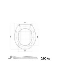 Resim Tema Sıamp Klozet Kapakları Thermoplast Monaco 42100 