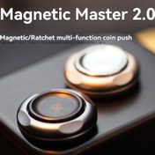 Resim Kaydırak Fidget - Kaydırak Fidget Oyuncakları - Yetişkinler için Metal Fidget Slider - Manyetik EDC - Haptik Fidget Oyuncaklar 