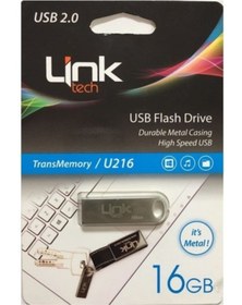 Resim Linktech U216 Ultra 16gb Metal Usb Flash Bellek 25mb/s 