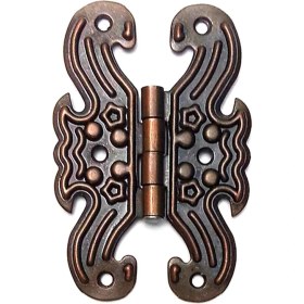 Resim Büyük Kelebek Menteşe 2 Adet 47X68 mm Oksit 