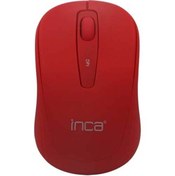 Resim Inca Kırmızı IWM-331RK Silent Wireless Mouse Sessiz Kırmızı 