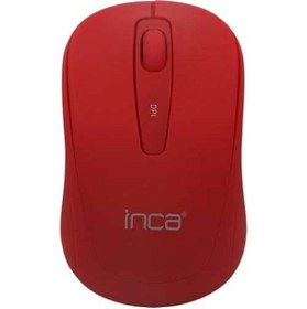 Resim Inca Kırmızı IWM-331RK Silent Wireless Mouse Sessiz Kırmızı 