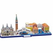 Resim Cubic Fun Venedik 126 Parça 3D Puzzle 