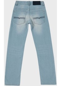 Resim Hugo Boss Çocuk Kot Pantolon 24713/z25 Stone Buz Mavisi Buz Mavi 
