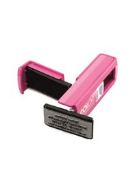 Resim Colop Cep20 Kaşe Pembe Kasa Siyah Keçe - 14 x 38 MM 