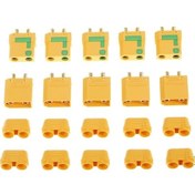 Resim Besthome1 Amass Xt90-s Ve Xt90 Konektör Seti - 10 Parça Kıvılcım Önleyici Rc Bağlantı Aparatı 