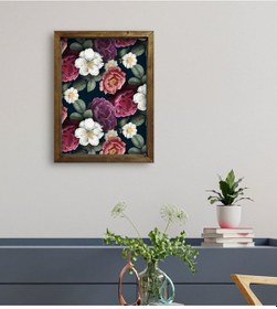 Resim Bk Gift Otel Odası Konseptli Doğal Masif Ahşap Çerçeveli Tablo 45 (551119679) 