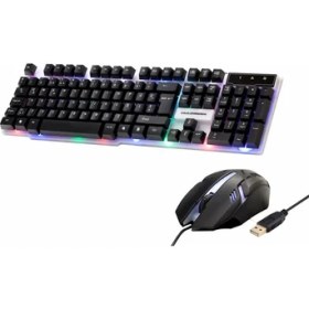 Resim Hadron Klavye+Mouse Set Q Oyuncu H837Q 3913 
