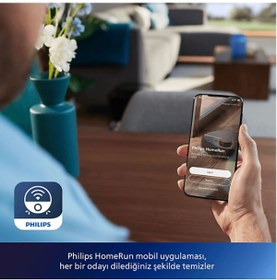 Resim Philips İstasyonlu Kendini Temizleme Özelikli Islak Kuru Titreşimli Moplu 5000pa Robot Süpürge 