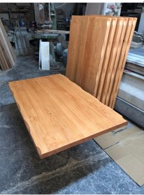 Resim Bintaşmobilya Naturel Kütük Masa Üstü-130X80.Cm 