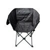 Resim AndOutdoor Capello Katlanabilir Siyah Kamp Sandalyesi 