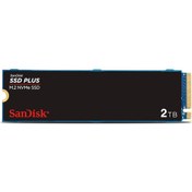 Resim SanDisk SDSSDA3N-2T00-G26 SSD PLUS 2 TB 3200 MB-3000 MB/s M.2 PCIe Gen 3.0 NVMe SSD 