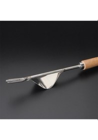 Resim Tongxida Yabani Ot Sökücü Ve Toprak Kabartma Aleti - Ahşap + Çelik, El Tipi Çim Biçme Aracı 