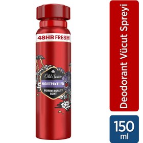 Resim Old Spice Night Panther Erkekler Için Sprey Vücut Deodorantı 150 ml 