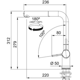 Resim Franke Maris Mrg 210/110-52 Avena Granit Evye + Active Plus Doccia 2.0 Batarya + Comfort Sıvı Sabunluk Set 